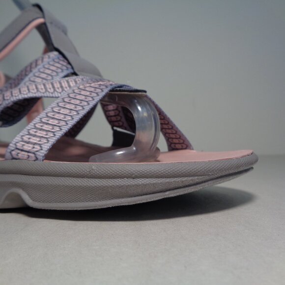JSport by Jambu Size 7 M KAIA Grey / Pink Geometric Sandals New Women's Shoes - Picture 5 of 16